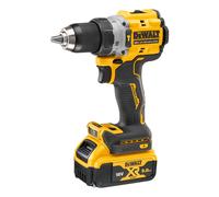 Perceuse-visseuse à percussion compacte 18V DEWALT DCD805P2T-QW avec coffret et 2 batteries 5,0 Ah