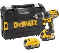 Perceuse-visseuse à percussion DeWalt, 2 vitesses, 5,0 Ah avec batterie double e