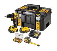Perceuse visseuse à percussion - DEWALT - DCZ100P2KT - 18V - 2 batteries 5Ah - Brushless