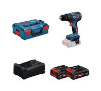 Perceuse visseuse à percussion EXPERT EXSB18V-90 + 2 Batteries EXPERT 4 Ah + 1 Chargeur GAL 12V/18V-80 BOSCH