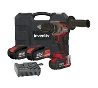 Perceuse visseuse à percussion - INVENTIV - 20V - 140 NM - 2 batteries 4Ah - Chargeur inclus