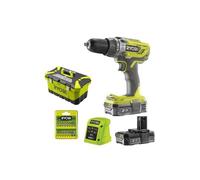 Perceuse-visseuse à percussion RYOBI 2 vitesse 18V OnePlus - 2 batteries LithiumPlus 2.0Ah - chargeur rapide 1.5Ah R18PD3-220T