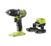 Ryobi Perceuse à percussion Brushless RPD18BL1-2C20S 18V 54 Nm 2 batteries 2,0 Ah + chargeur
