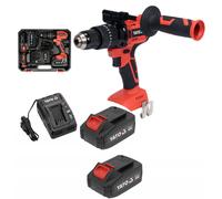 Perceuse-visseuse à percussion sans fil 18V (2xBatterie+Chargeur)