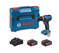 Bosch Perceuse-visseuse à percussion sans-fil GSB 18V-65 2x18V 5.0Ah chargeur L-Boxx 06019N3303