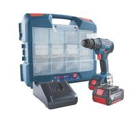 Perceuse visseuse à percussion sans fil brushless Bosch Professional GBA 18V Li-ion 2 x 4Ah