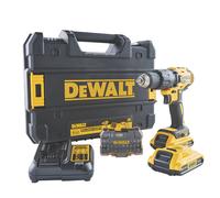 Perceuse visseuse à percussion sans fil brushless DCD778D2TA Li-Ion XR DeWalt 18V 2 x 2Ah