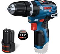 Perceuse-visseuse à percussion sans fil GSB 12V-35 Bosch / 1x batterie 3,0 Ah