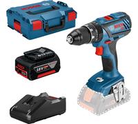 Perceuse-visseuse à percussion sans fil GSB 18V-28 Bosch / 1x batterie 4,0 Ah + chargeur dans L-Boxx