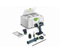Perceuse visseuse à percussion sans fil TPC 18/4 I-BASIC-SET QUADRIVE - FESTOOL - 577625