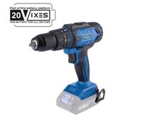 Perceuse-visseuse a percussion - SCHEPPACH - 20V IXES - Couple 45 Nm - Mandrin 13mm - sans batterie ni chargeur - C-CD45-X
