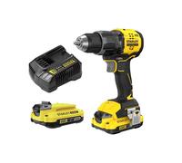Perceuse visseuse à percussion STANLEY FATMAX SFMCD716D2T-QW 18V Brushless 2x2Ah
