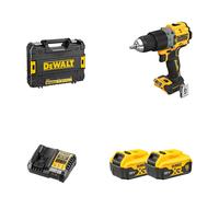 Perceuse-visseuse à percussions 18V DCD996NT-XJ + 2 batteries 18V 5 Ah + 1 chargeur DCB1104-QW DEWALT