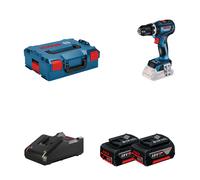 Perceuse-visseuse à percussions GSB 18V-90 C + 2 batteries GBA 18V 4 Ah + 1 chargeur GAL 18V-40 BOSCH