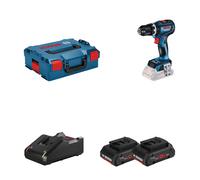 Perceuse-visseuse à percussions GSB 18V-90 C + 2 batteries Procore 18V 4 Ah + 1 chargeur GAL 18V-40 BOSCH