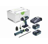 Festool - Perceuse-visseuse à Percussion Tpc 18/4 5,0/4,0 I-plus Quadrive Festool