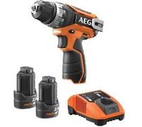 AEG - Perceuse-visseuse 12V, 2 vitesses, 32 Nm, 171 mm, 2 batt. Pro lithium 2,0 Ah, chargeur, en coffret - BS12C2 LI-202C