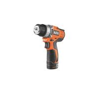 Perceuse-visseuse AEG 12V Prolithium-ion - 2 batteries 2.0Ah - 1 chargeur 40mins - BS12C2 LI-202B