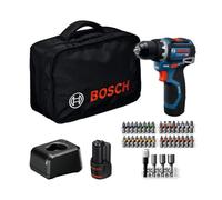 Perceuse-visseuse Bosch GSR 12 V-32 (2 x 2,0 Ah, GAL 12 V-20 ; 36 pièces CA ; étui en carton ; B) 06019N7004