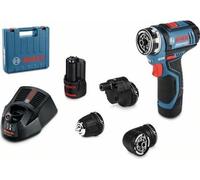 Perceuse-visseuse Bosch Professional GSR 12V-15 FC + 2 batteries 2,0Ah + Chargeur GAL 1230 - 06019F6006