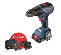 Perceuse-visseuse Bosch Professional GSR 18V-50 + 2 batteries 2,0Ah + chargeur GAL 18V-20 + 43 acc