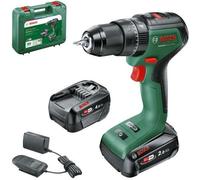 Perceuse visseuse Bosch UniversalImpact 18V60 Brushless (+2xbatteries 2,0Ah) + chargeur AL 18V-20 - 06039D7102