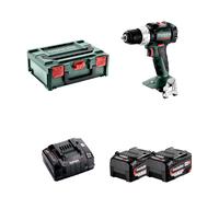 Perceuse-visseuse BS 18 LT BL + 2 batteries 18V 5,2 Ah + Chargeur rapide ASC 145 METABO