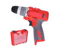 Perceuse-visseuse hocs électrique sans fil, grande brosse de torsion, outil de perçage électrique avec 25 vitesses réglables 0 650 tr/min et 0 1850 tr/min vitesse à vide