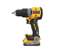 DeWalt Perceuse visseuse compacte DCD800E2T-QW G XR 18V 1,7 Ah Li-Ion brushless Powerstack