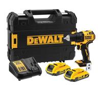 DEWALT DCD708D2T-QW visseuse électrique et visseuse à percussion 1650 tr/min Noir, Jaune, Perceuse/visseuse