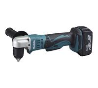 Perceuse visseuse d'angle MAKITA 18 V Li-Ion 5 Ah Diam. 10 mm Auto-serrant - DDA351RTJ