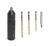 Perceuse-visseuse électrique sans fil rechargeable - Kit d'outils électriques ménagers avec lumière de travail - Entretien et réparation