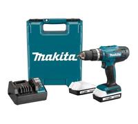 Makita DF488DWE perceuse 1400 tr/min Sans clé 1,7 kg Noir, Vert