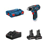 Perceuse-visseuse GSR 12V-15 + 2 batteries GBA 12V 6 Ah + 1 chargeur GAL 12V-40 BOSCH