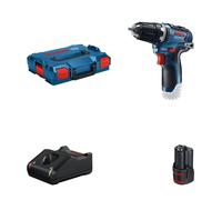 Bosch GSR 12V-35 1750 tr/min Sans clé 750 g Noir, Turquoise