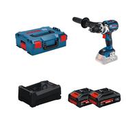 Perceuse-visseuse GSR 18V-110 C + 2 Batteries EXPERT 4 Ah + 1 Chargeur GAL 12V/18V-80 BOSCH