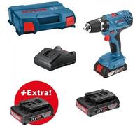 Perceuse-visseuse GSR 18V-21 + 3 batteries 2,0Ah + chargeur GAL 18V-20 - 0615990L88 BOSCH