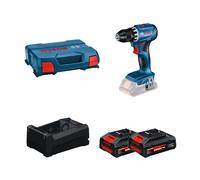 Perceuse-visseuse GSR 18V-45 + 2 Batteries EXPERT 4 Ah + 1 Chargeur GAL 12V/18V-80 BOSCH