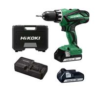 Perceuse visseuse HIKOKI 18V Li-Ion (2x 1.5Ah) + coffret DS18DJLWCZ