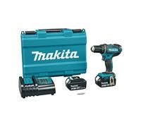 Makita Perceuse-visseuse LXT DDF482SFE 18V 2 batteries BL1830B 18V 3Ah Chargeur DC18SD Mallette