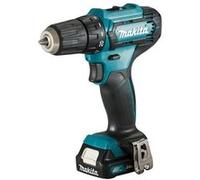 Perceuse-visseuse MAKITA 12V + 2 batteries lithium + chargeur + Mallette G