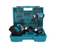 Perceuse visseuse MAKITA 18V Li-Ion (2x 3Ah) 42Nm + mallette DDF453RFX1