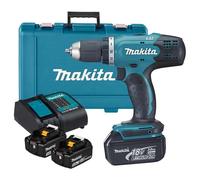 Perceuse visseuse MAKITA 18V Li-Ion (3x 3Ah) LXT + mallette DDF453SFE3