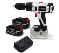 Perceuse visseuse percussion 20V lithium X-performer XP2CID20LI - Mandrin Auto + 2 Batteries 4 Ah et double chargeur