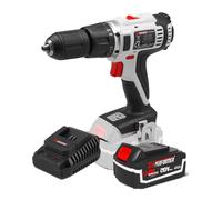 Perceuse visseuse percussion 20V - X-PERFORMER - XP2CID20LI - Batterie 4Ah - Lampe LED - Mandrin 13 mm