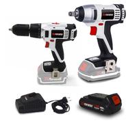 Perceuse visseuse percussion + Bouloneuse 20V LITHIUM X-Performer XP2CID20LI - Mandrin Auto + Batterie 2 Ah et chargeur