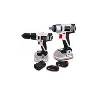 Perceuse visseuse percussion + Bouloneuse 20V LITHIUM XP2CID20LI +2 Batteries 2 Ah et double chargeur
