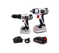 Perceuse visseuse percussion + Bouloneuse 20V LITHIUM XP2CID20LI - Mandrin Auto + Batterie 2 Ah et chargeur