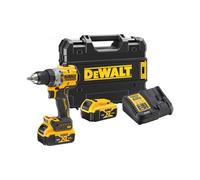 Perceuse visseuse percussion compacte XR DEWALT DCD805P2LRT-QW 18V 2X5Ah Li-Ion Brushless - lanière de sécurité