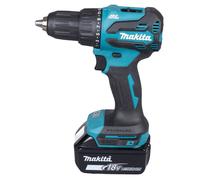 Perceuse-visseuse percussion - MAKITA - DHP490WVX7 - 18V - 2x2Ah - Coffret 70 pcs